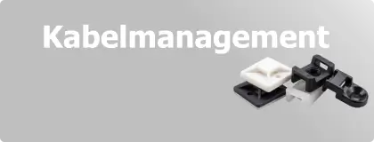 Professionelles Kabelmanagement: Klebesockel und Schraubsockel