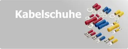 Kabelschuhe, Stoßverbinder und Flachstecker für die Elektroinstallation