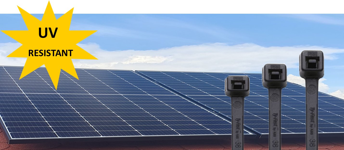 Ty-Rap® Solarclips Solarkabel Befestigungsclips U Version TC412X