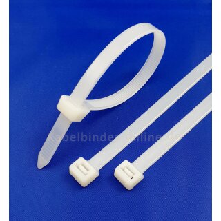 Gocableties Kabelbinder 100 Stück Braun, 300 mm x 4,8 mm mit 22,2 kg  Zugfestigkeit, UV Beständig Set : : Baumarkt