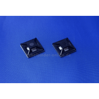 Klebesockel 12,5x12,5 mm Schwarz  100 Stück 1