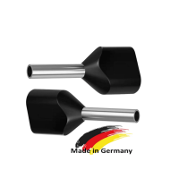 Zwillingsaderendh&uuml;lsen 2 x 1,5 mm&sup2; /...