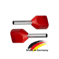 Zwillingsaderendh&uuml;lsen 2 x 10 mm&sup2; /...