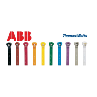 Kabelbinder farbig mit Stahlnase 203x2,4 mm