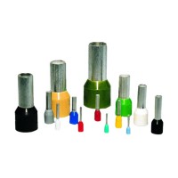 Aderendhülsen 16,0 mm² / 18 mm L blau - isoliert -