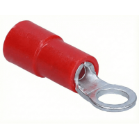 Ringkabelschuh 0,5-1,5 mm² rot teilisoliert M4 RK04...