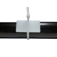 Kabelbinder 200x2,5 mm mit Beschriftungsfeld Natur