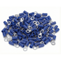 Ringkabelschuh 1,5-2,5 mm&sup2; blau teilisoliert M10...