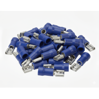 Flachsteckhülse teilisoliert 6,3x0, productbox