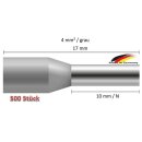 Aderendhülsen 4,0 mm² / 10mm N grau DIN 1VP=500 Stück