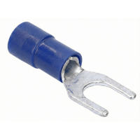 Gabelkabelschuhe teilisoliert 1,5-2,5 mm² blau M4...