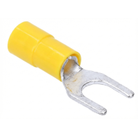 Gabelkabelschuhe teilisoliert 2,5-6,0 mm² gelb M6...