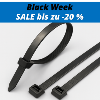 Kabelbinder 300 x 3,6 mm Schwarz 1.000 S gallery
