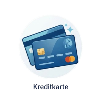 Kreditkarte mit PayPal